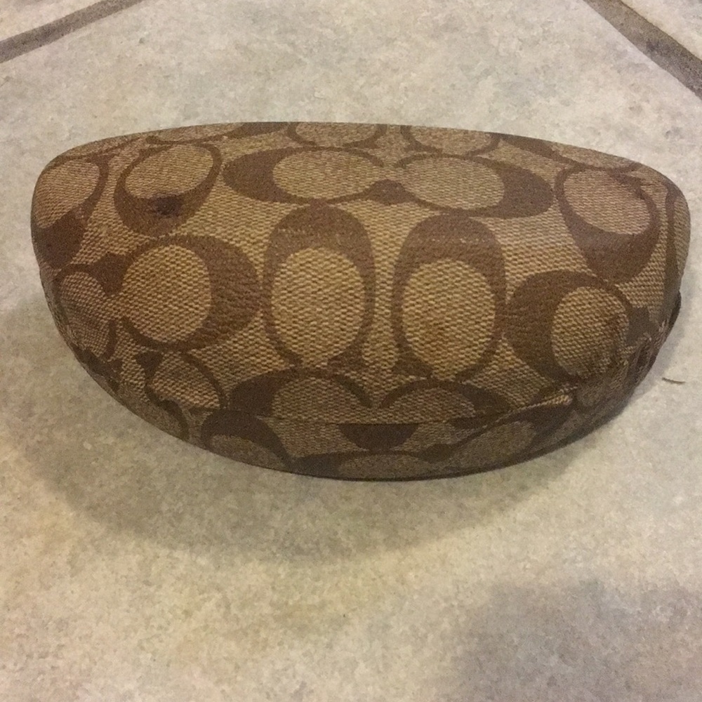 Coach sunglass case